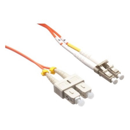 Axiom LC/SC Multimode Duplex OM2 50/125 Fiber Optic Cable 70m