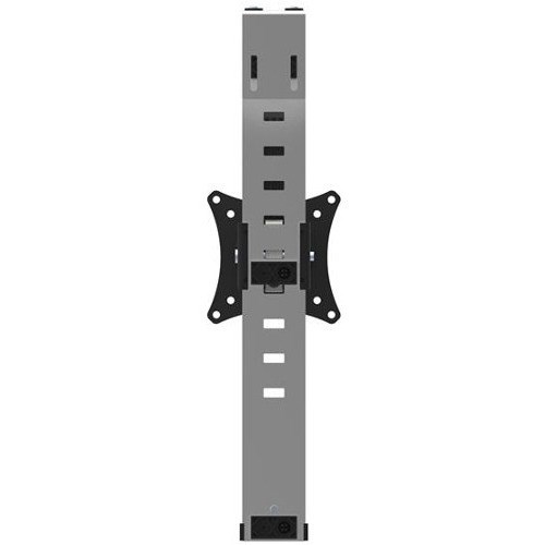 StarTech.com Cubicle Monitor Mount, Office Cubicle Wall Single 34" (17.6lb/8kg) VESA Monitor Hanger, Height Adjustable, Hanging Bracket