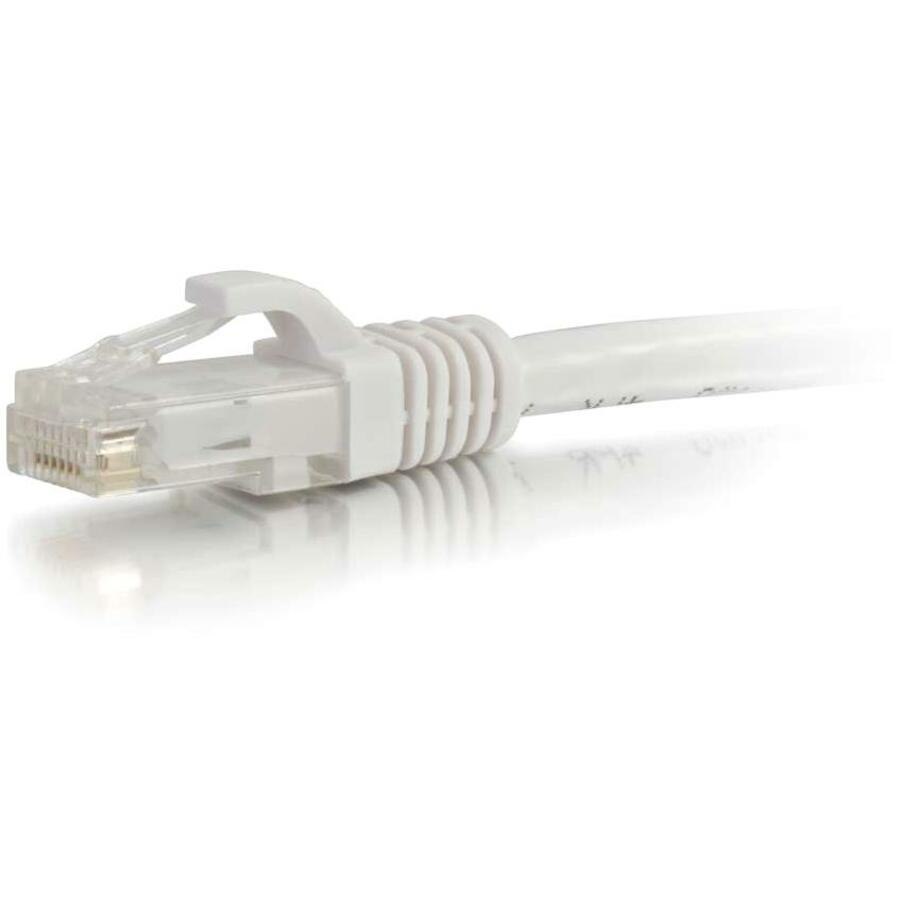 C2G 100ft Cat6 Snagless Unshielded (UTP) Ethernet Cable - Cat6 Network Patch Cable - PoE - White