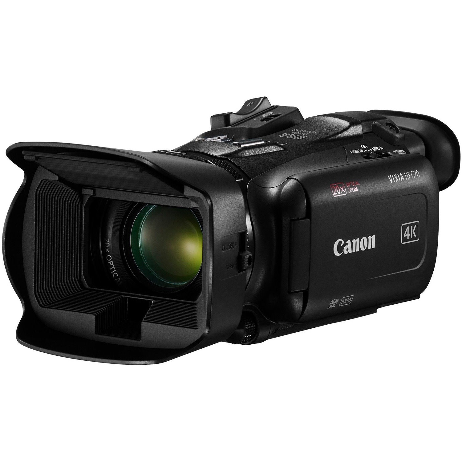 Canon Legria HFG70 Professional Digital Camcorder - 8.9 cm (3.5") LCD Touchscreen - 1/2.3" CMOS - 4K