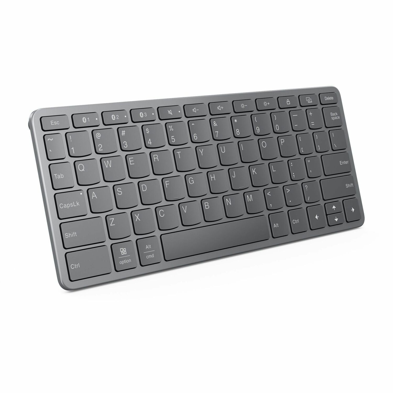 Lenovo Multi-Device Wireless Keyboard - (ZG38C05811), Connect Upto 3 devices,Convenient And Comfort typing,Flexible Connectivity, 1 Year Warranty