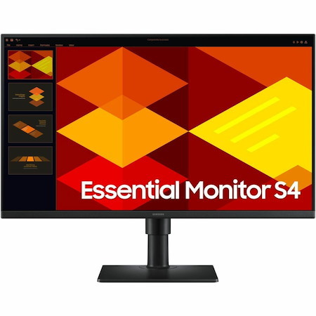 Samsung Essential S4 S27D400GAE 27" Class Full HD LCD Monitor - 16:9 - Black
