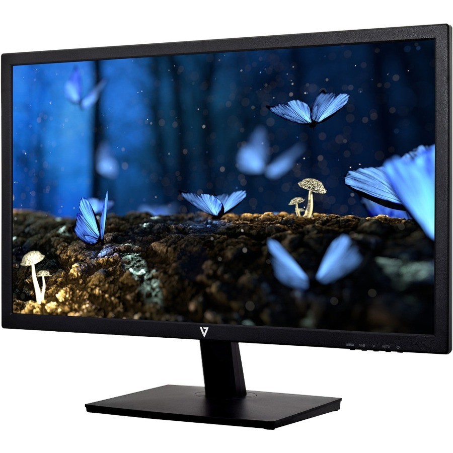 V7 L236E-3K Full HD LCD Monitor - 16:9 - Black