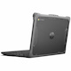 MAXCases Extreme Shell-F2 Slide Case for HP Fortis X360 Chromebook G3/G5 11" & HP X360 (Non-Fortis) G4/G3 (Gray/Clear)