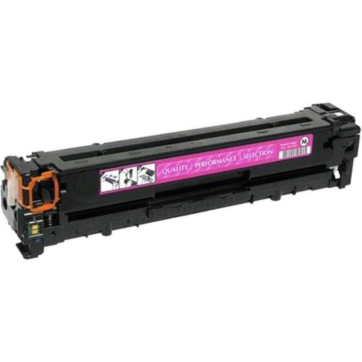 eReplacements CE323A-ER Remanufactured Toner Cartridge - Magenta - Replaces HP CE323A, 128A