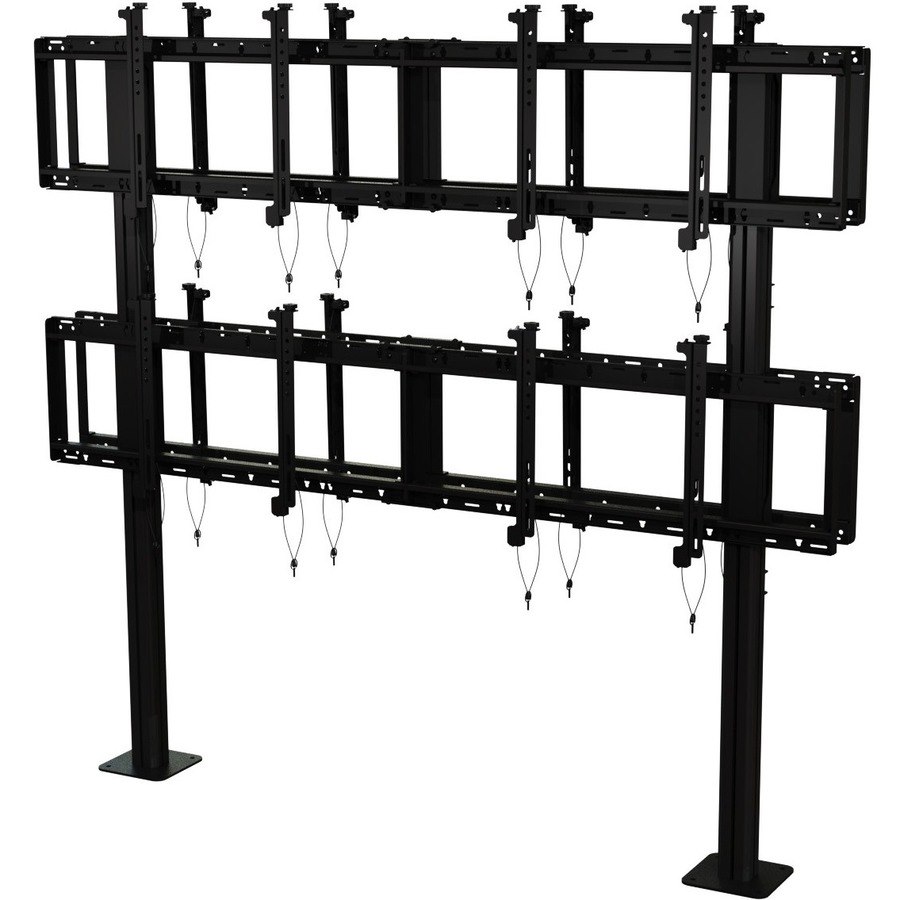 Peerless-AV&reg; SmartMount&reg; Back-to-Back Modular Video Wall Pedestal Mount 2x2 Configuration for 46" to 60" Displays