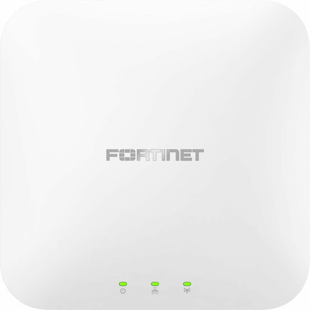 Fortinet FortiAP FAP-231K Tri Band Wi-Fi 7 IEEE 802.11a/b/g/n/ac/ax/be/e/h/i/j/k/r/v 9.32 Gbit/s Wireless Access Point - Indoor
