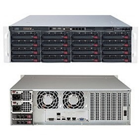Supermicro SuperStorage 6039P-E1CR16H Server Barebone System - 3U Rack-mountable - Socket P LGA-3647 - 2 x Processor Support
