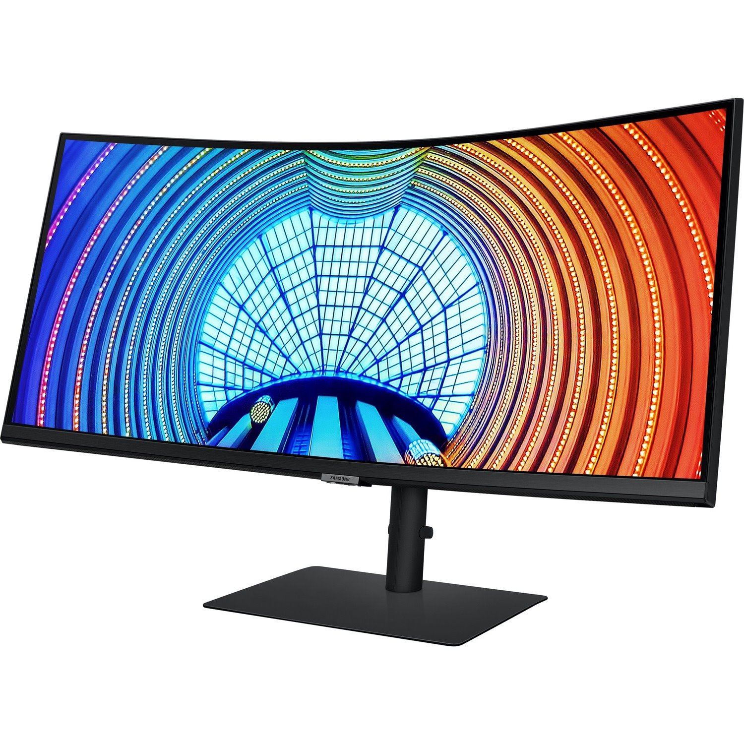 Samsung ViewFinity S6 S34A654UBN 34" Class UW-QHD Curved Screen LCD Monitor - 21:9 - Black