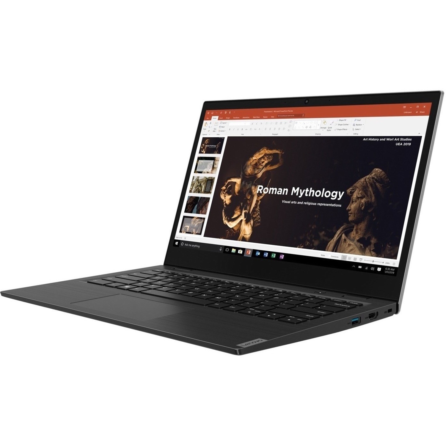 Lenovo 14w 81MQ003KUS 14" Notebook - AMD A-Series A6-9220C - 8 GB - 128 GB SSD - English (US) Keyboard - Black