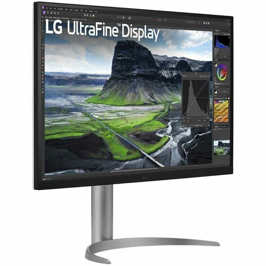 LG UltraFine 32UQ850V-W 32" Class 4K UHD LCD-monitor - 16:9 - Zwart