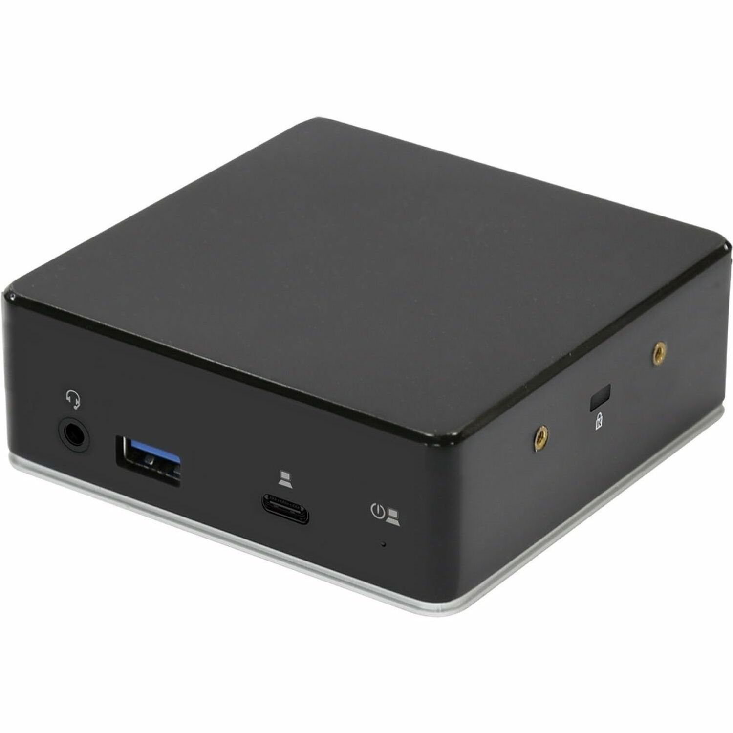V7 UCDDS1080P USB-Typ C Docking Station f&uuml;r Desktop-PC - Ladefunktion - 100 W - Schwarz
