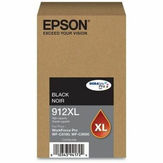 Epson DURABrite Pro 912XL Original High Yield Inkjet Ink Cartridge - Black Pack