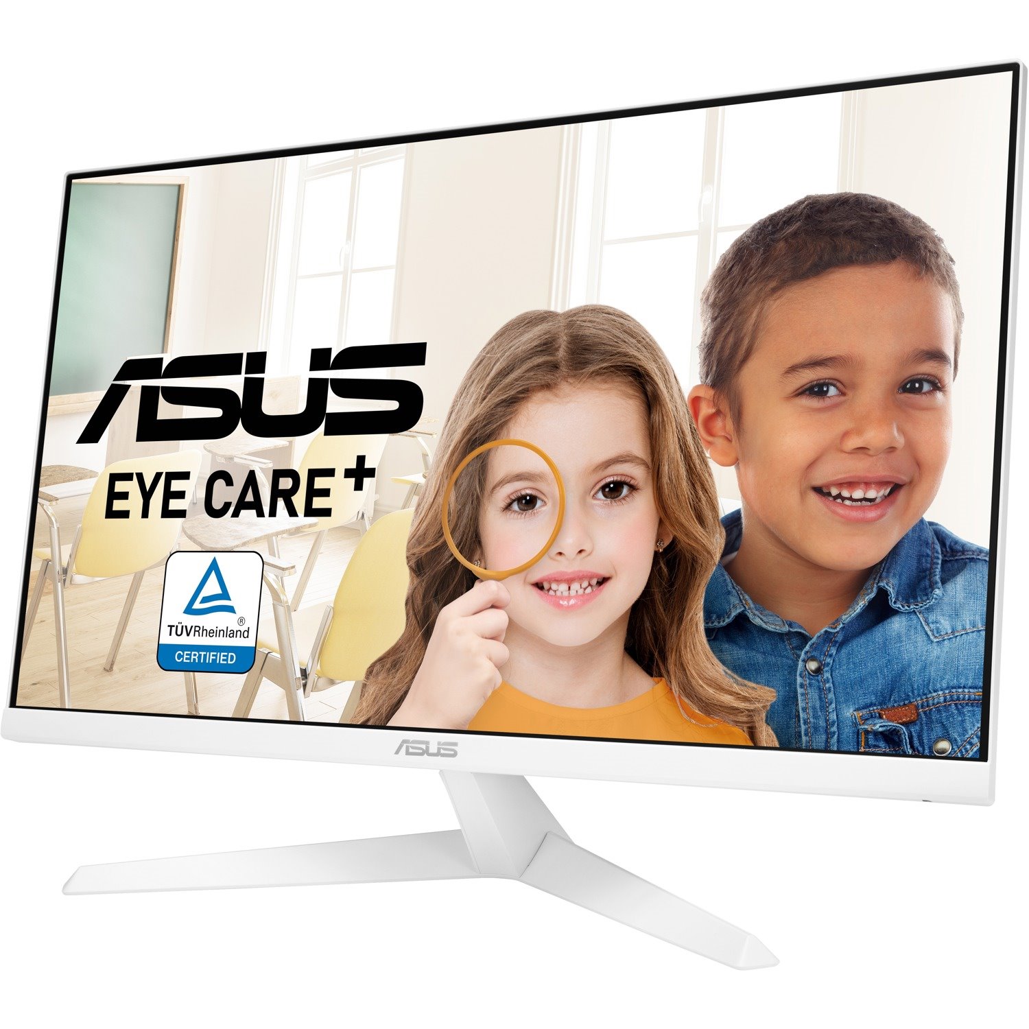 Asus VY279HE-W 27" Class Full HD LCD Monitor - 16:9 - White