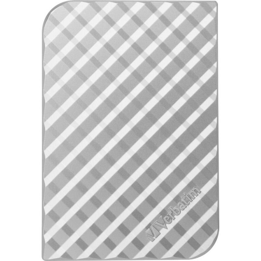 Verbatim Store 'n' Go 2 TB Hard Drive - External - Silver