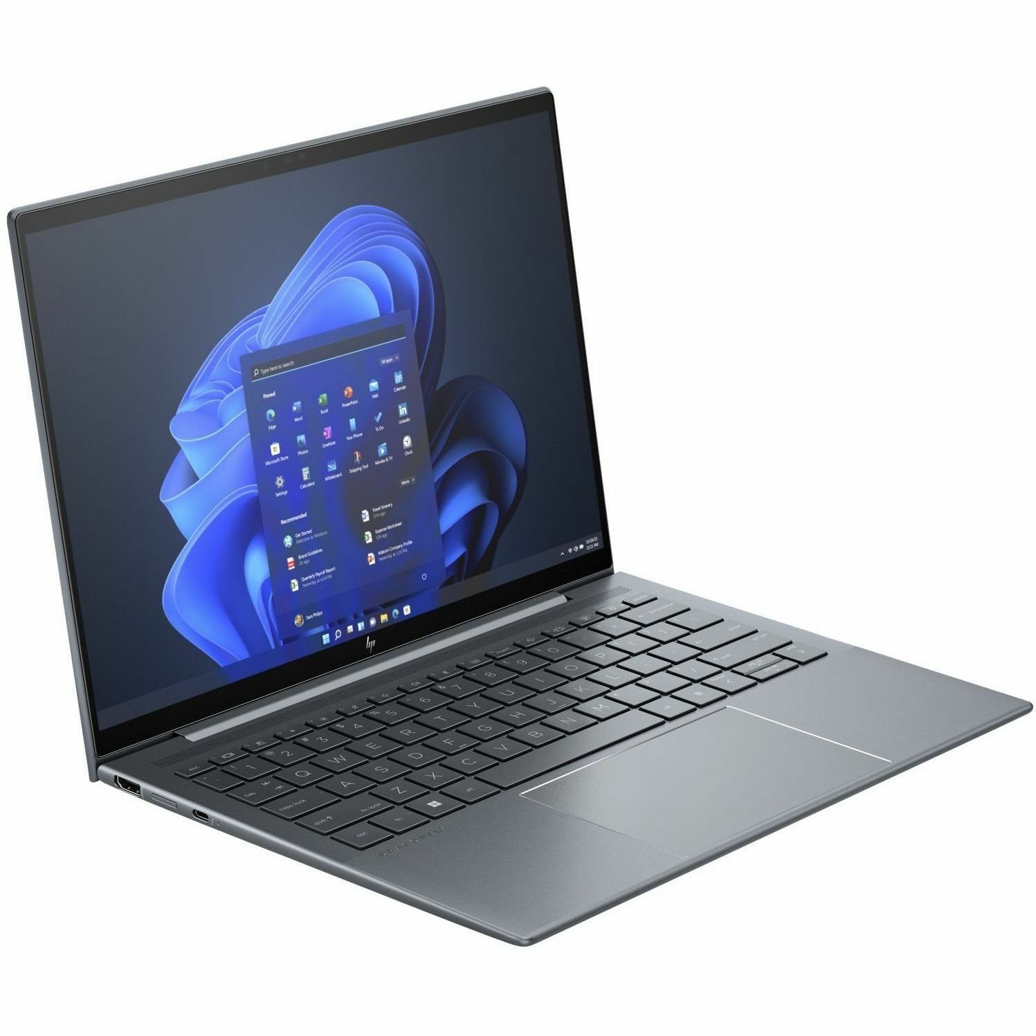 HP Elite Dragonfly G4 13.5" Touchscreen Notebook - WUXGA+ - 1920 x 1280 - Intel Core i7 13th Gen i7-1355U Deca-core (10 Core) - Intel Evo Platform - 16 GB Total RAM - 16 GB On-board Memory - 256 GB SSD - Slate Blue