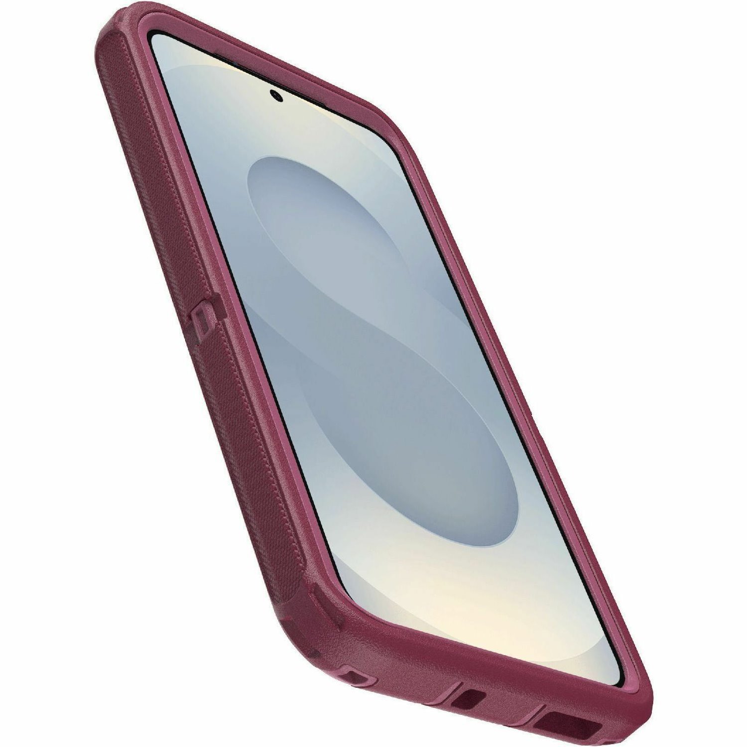 OtterBox Defender Series Pro Carrying Case (Holster) Samsung Galaxy S25, Galaxy S24 Smartphone - Foxberry (Pink)