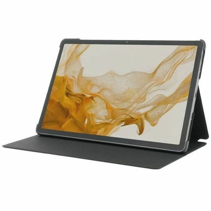 MOBILIS RE.LIFE Carrying Case (Flap) for 31.5 cm (12.4") Samsung Galaxy Tab S9 FE+, Galaxy Tab S9+ Tablet - Black