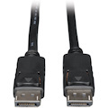 Eaton Tripp Lite Series DisplayPort Cable with Latches, 4K @ 30 Hz, (M/M) 30 ft. (9.14 m)