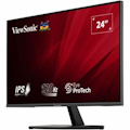 ViewSonic VA2456A-MHD 24 Inch IPS 1080p Monitor with 120Hz, Eye Care, HDMI, DisplayPort, and VGA Inputs for Home and Office