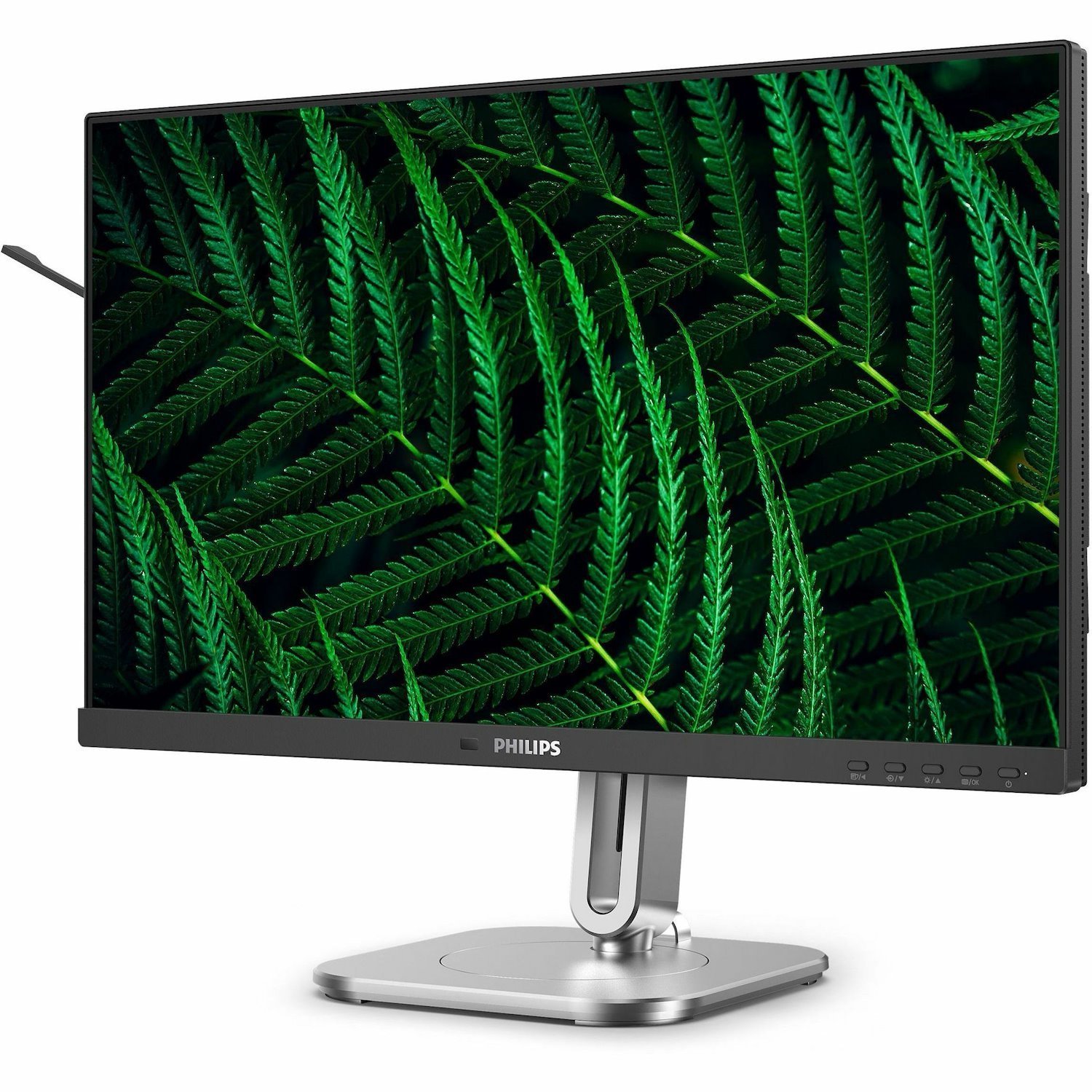 Philips 24B2G5200 24" Class Full HD LED Monitor - 16:9 - Textured Charcoal