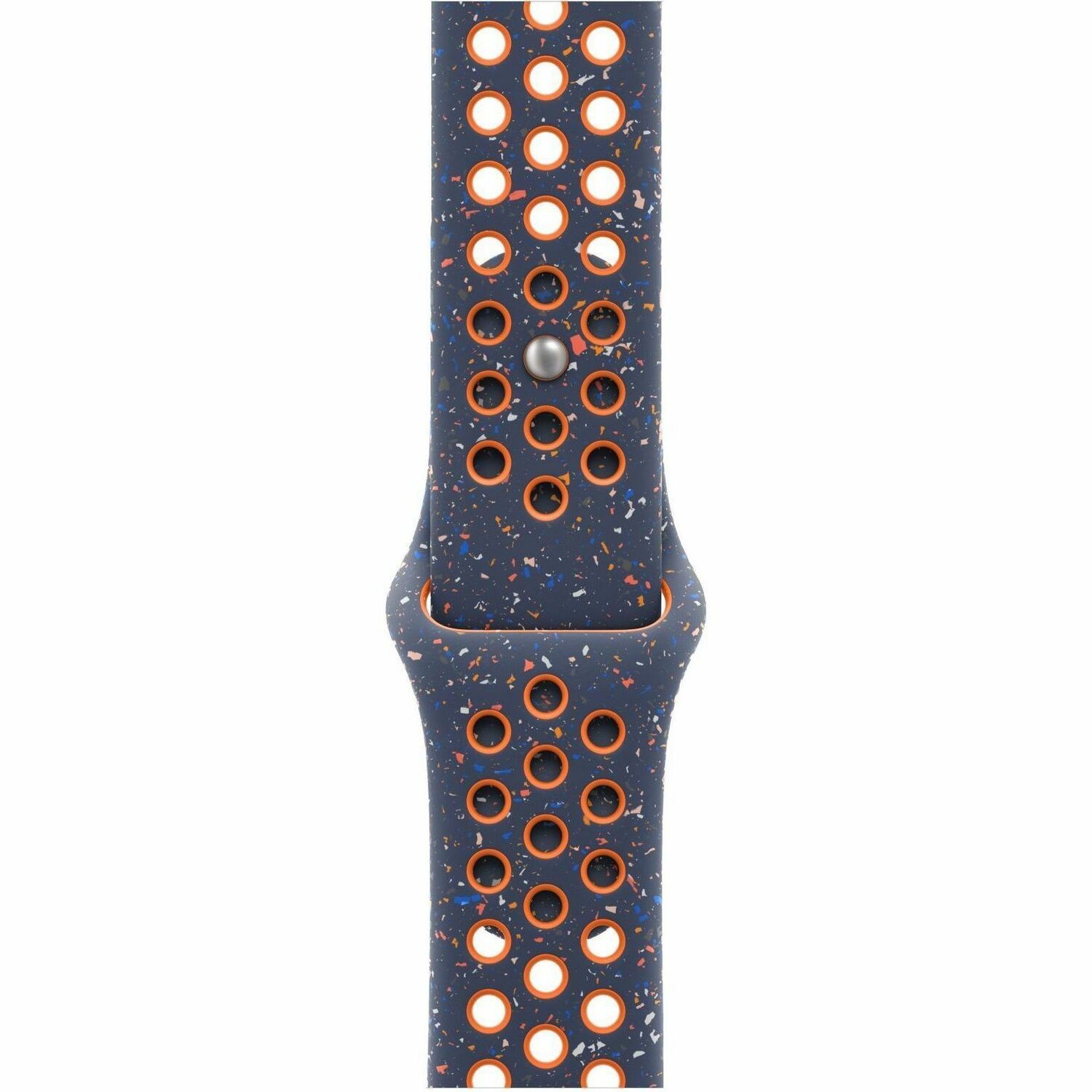 Apple 45mm Blue Flame Nike Sport Band - S/M