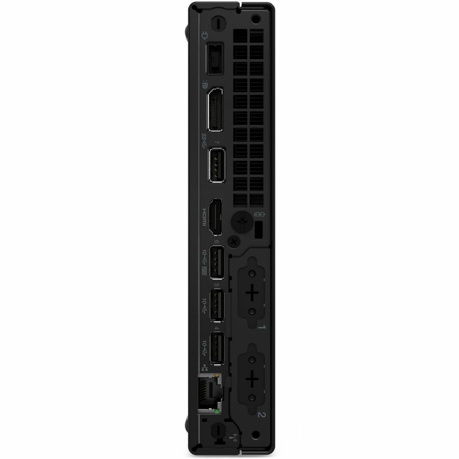 Lenovo ThinkCentre M90q Gen 6 13AC0039US Desktop Computer - Intel Core Ultra 5 2nd Gen 225 - 16 GB - 512 GB PCI Express 4.0 SSD - Tiny - Black