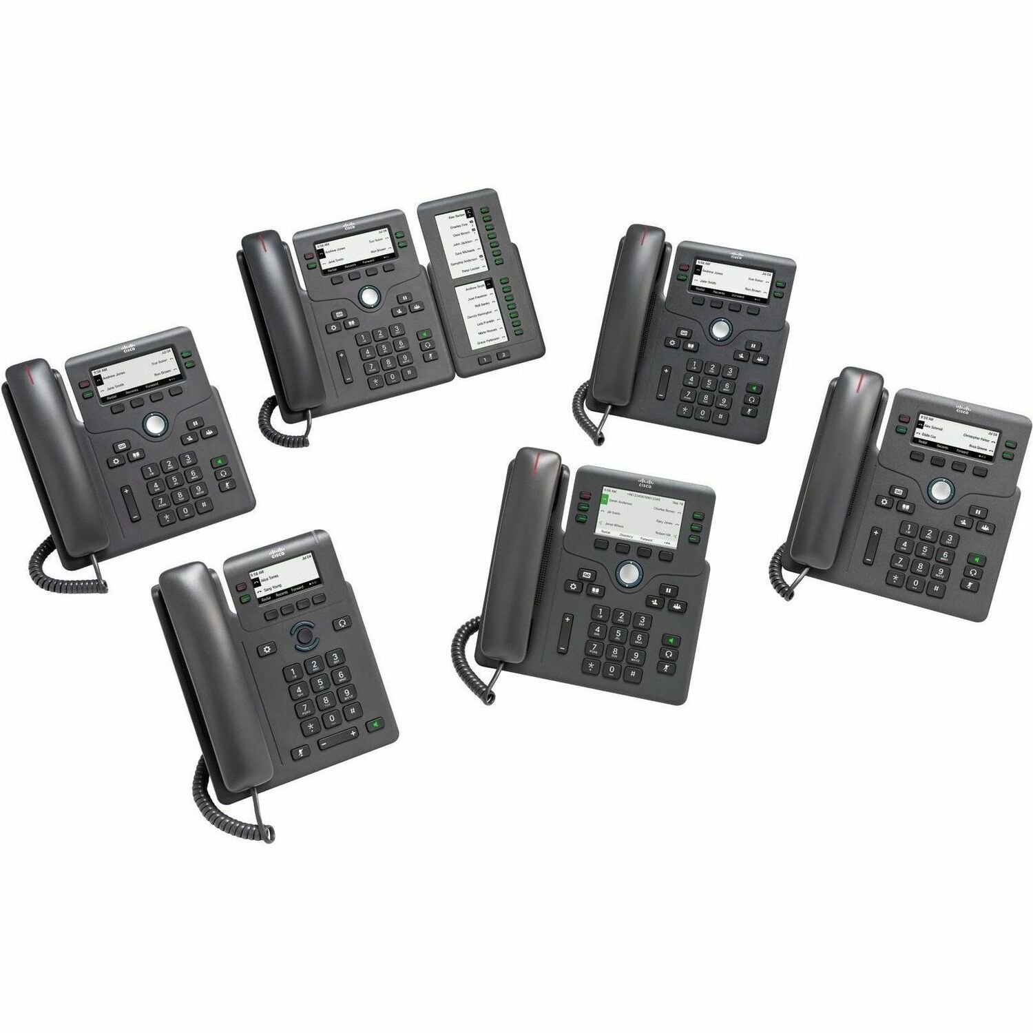 Cisco 6821 IP Phone - Refurbished - Corded - Corded - Wall Mountable