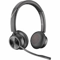 Poly Savi 7300 Office 7320-M Wireless Over-the-head Stereo Headset - Black