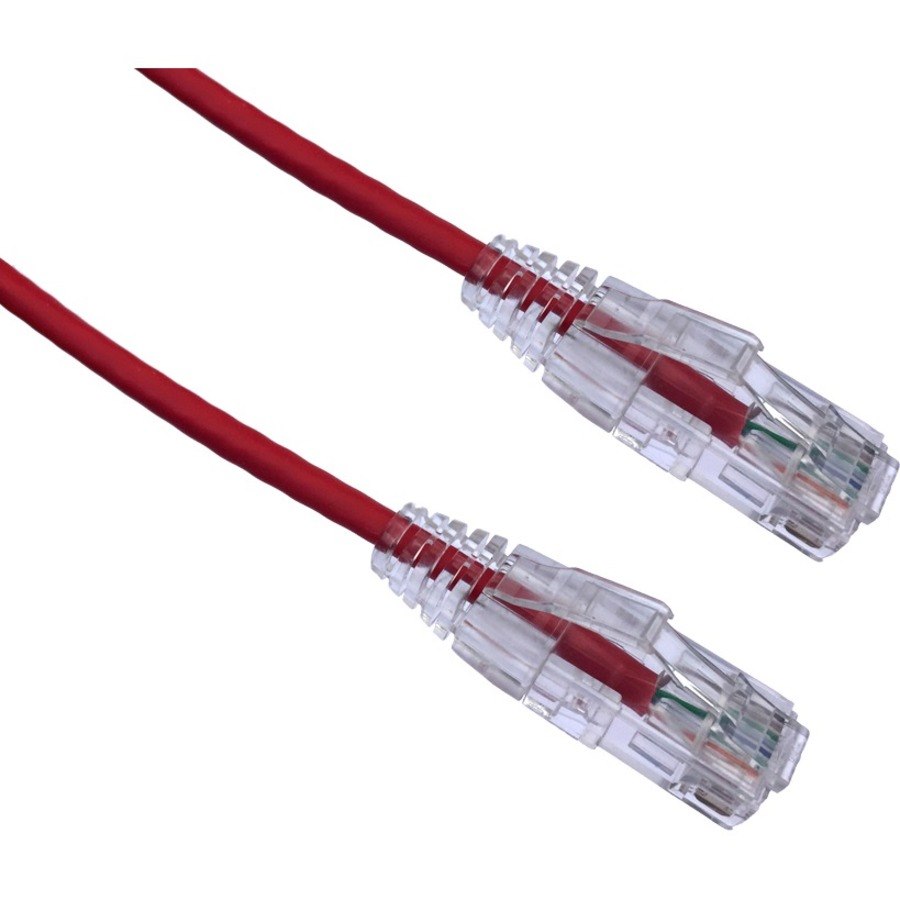 Axiom 9FT CAT6 BENDnFLEX Ultra-Thin Snagless Patch Cable 550mhz (Red)