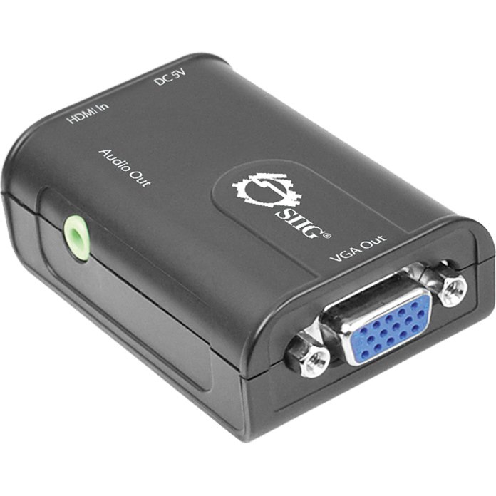 SIIG HDMI to VGA + Audio Converter