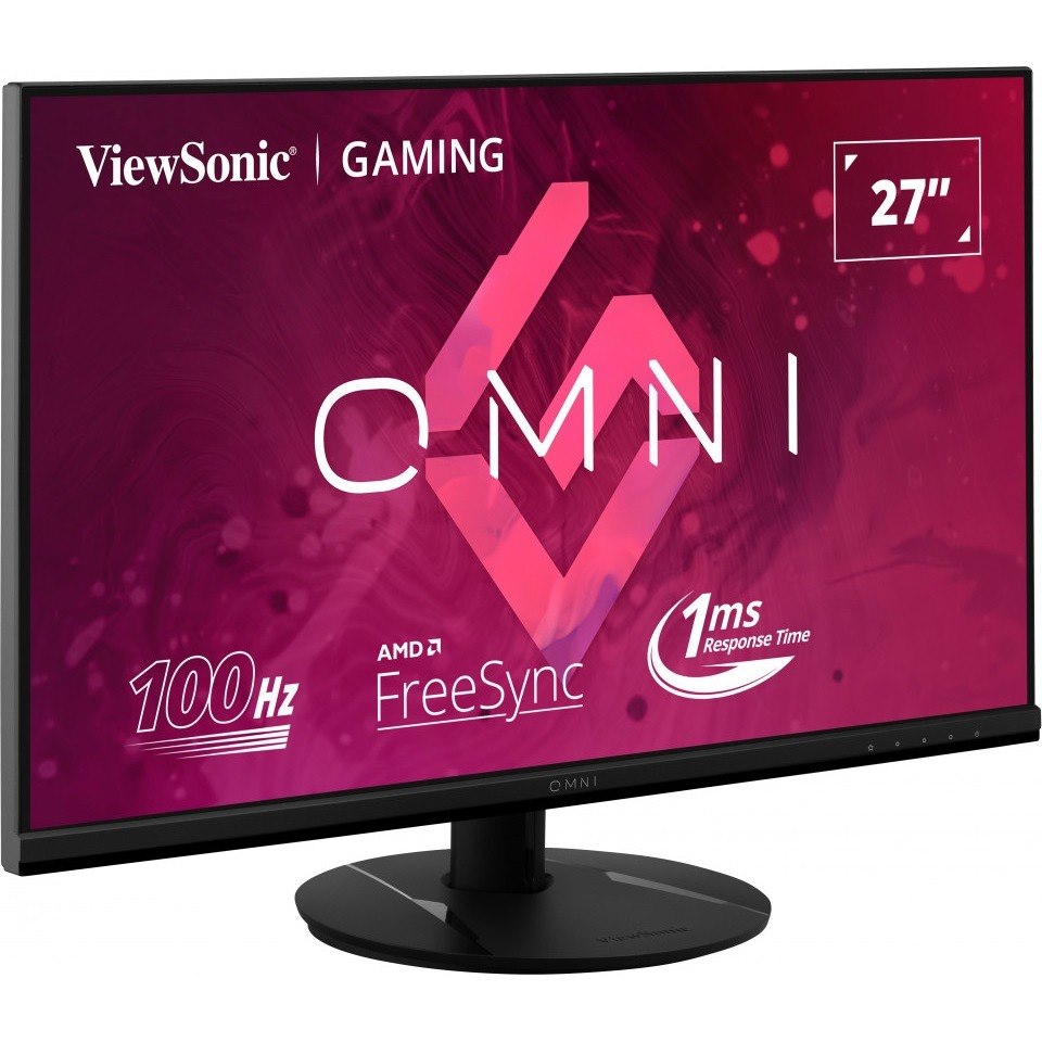 ViewSonic VX2716 27 Inch 1080p 1ms 100Hz Gaming Monitor with IPS Panel, FreeSync, Eye Care, HDMI and DisplayPort Inputs