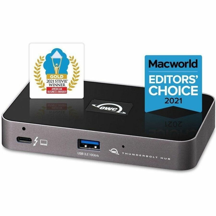 OWC Thunderbolt 4 Docking Station for Notebook - 60 W - Black, Space Gray