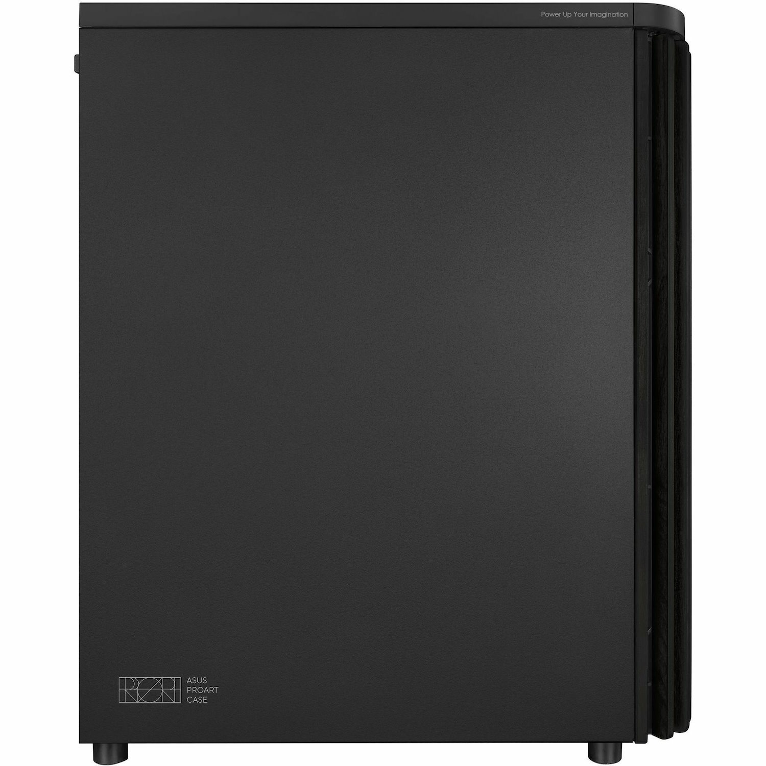 Asus ProArt PA401 Computer Case - ATX Motherboard Supported - Metal, Wood, Tempered Glass, Steel - Black