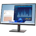 Lenovo ThinkVision T27p-30 27" Class 4K UHD LED Monitor - 16:9 - Black