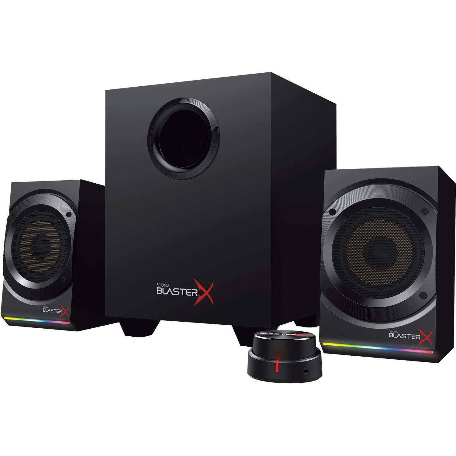Creative Sound BlasterX Kratos S5 2.1 Gaming Speaker System w RGB lighting