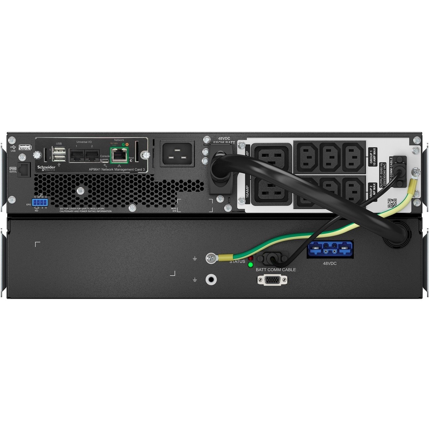 APC by Schneider Electric Smart-UPS 2200VA Rack-mountable UPS