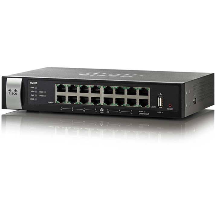 Buy Cisco RV325 Gigabit Dual WAN VPN Router | Schneider's Computing
