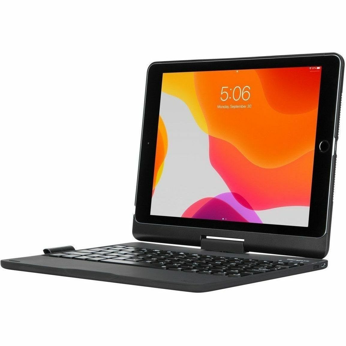 Targus VersaType THZ857DE Keyboard/Cover Case for 25.9 cm (10.2") to 26.7 cm (10.5") Apple iPad Tablet