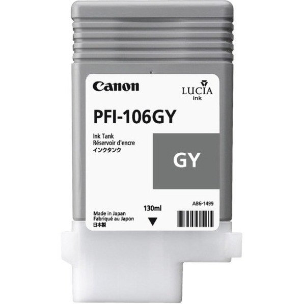 Canon PFI-106GY Original Inkjet Ink Cartridge - Gray Pack