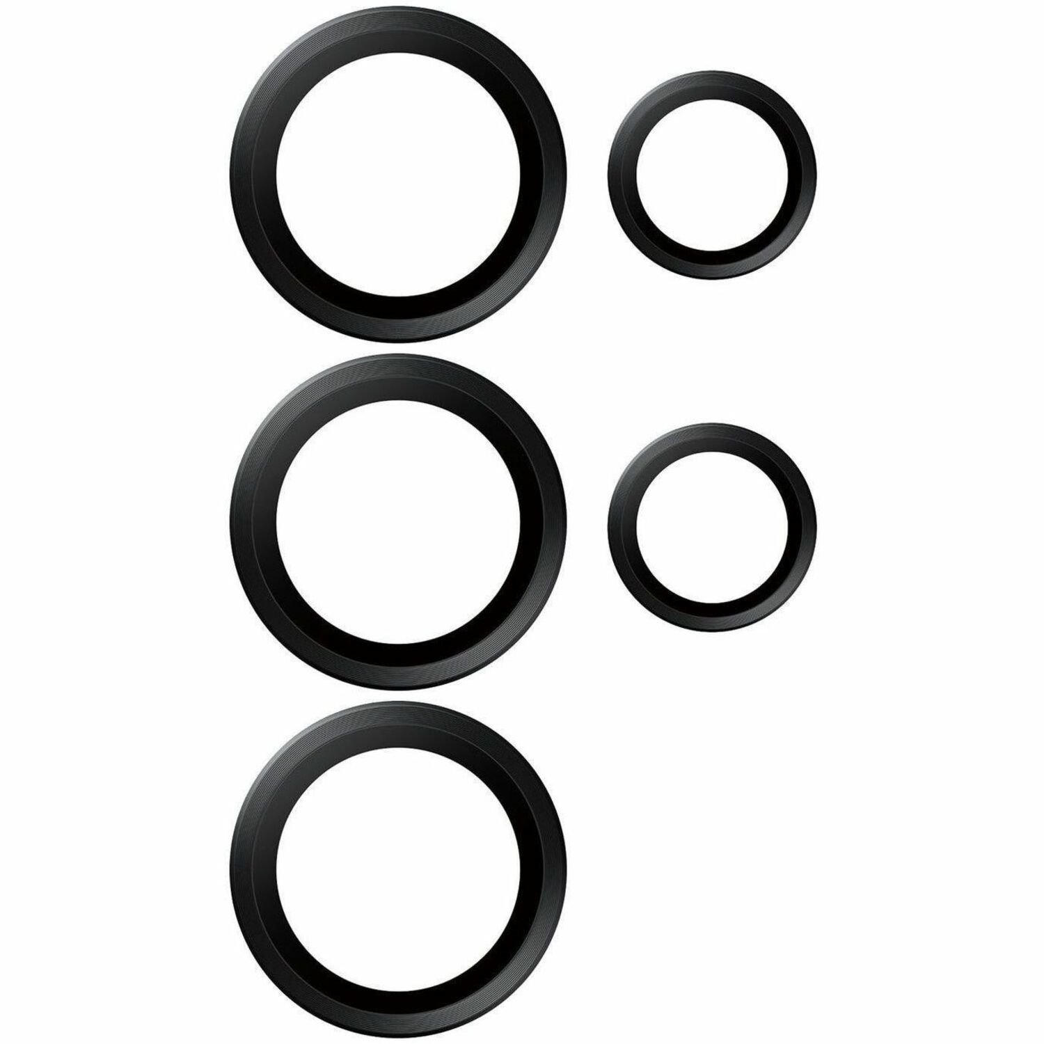 PanzerGlass Hoops Cameralensbeschermer - Zwart