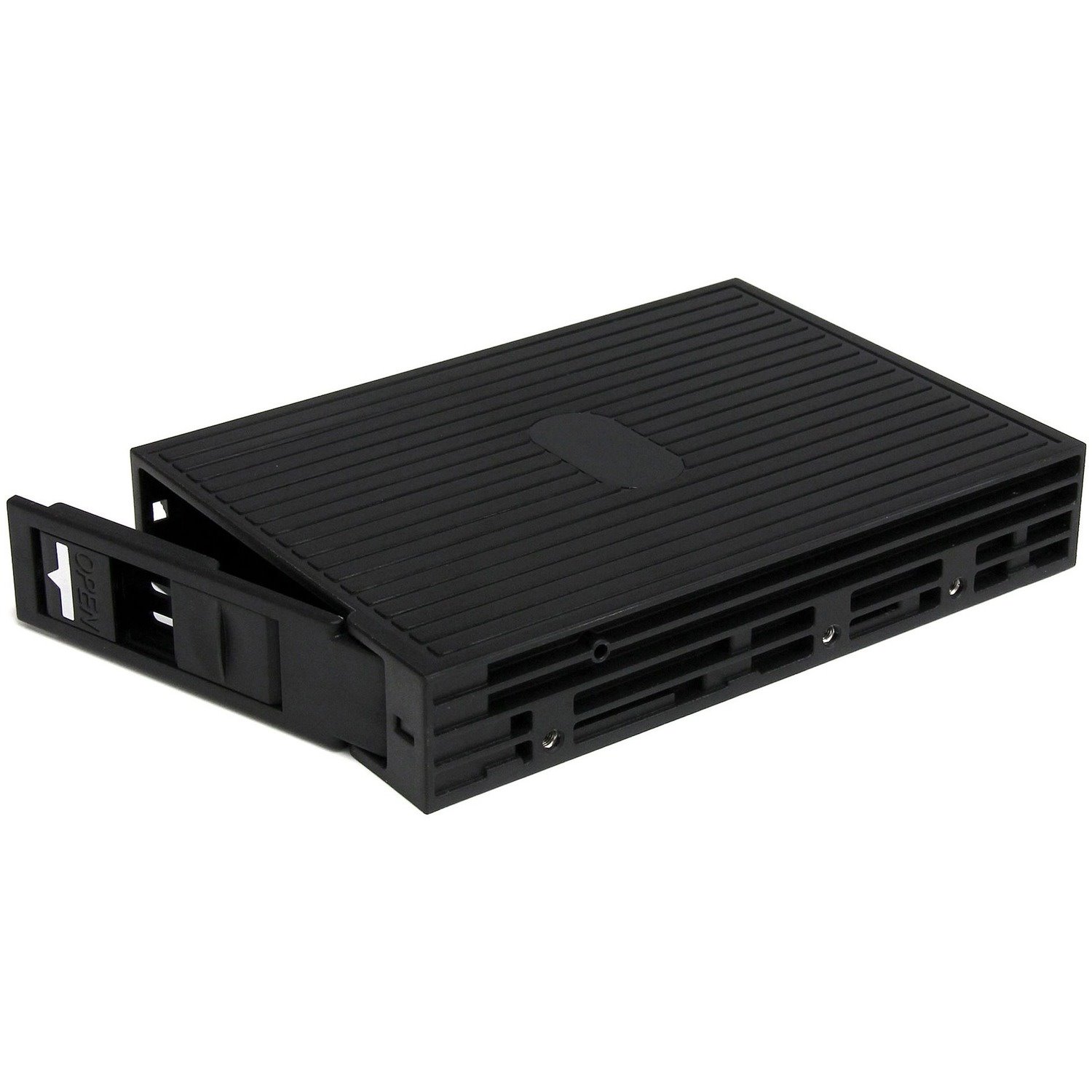 StarTech.com Drive Bay Adapter for 3.5" Serial Attached SCSI (SAS), SATA/600 - Serial ATA/600 Host Interface Internal - Black