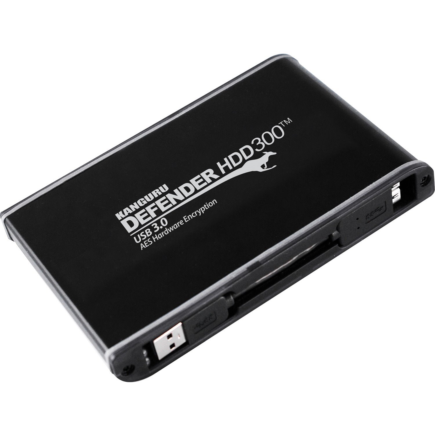 Kanguru Defender 2.5" Secure, Hardware Encrypted External Solid State Drive - FIPS 140-2 Certified - 1TB