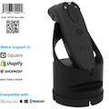 Socket Mobile DuraScan® D740, Universal Barcode Scanner, Black & Charging Dock