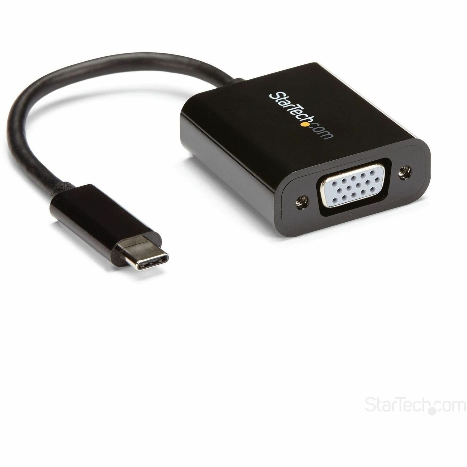 StarTech.com USB-C naar VGA adapter - zwart