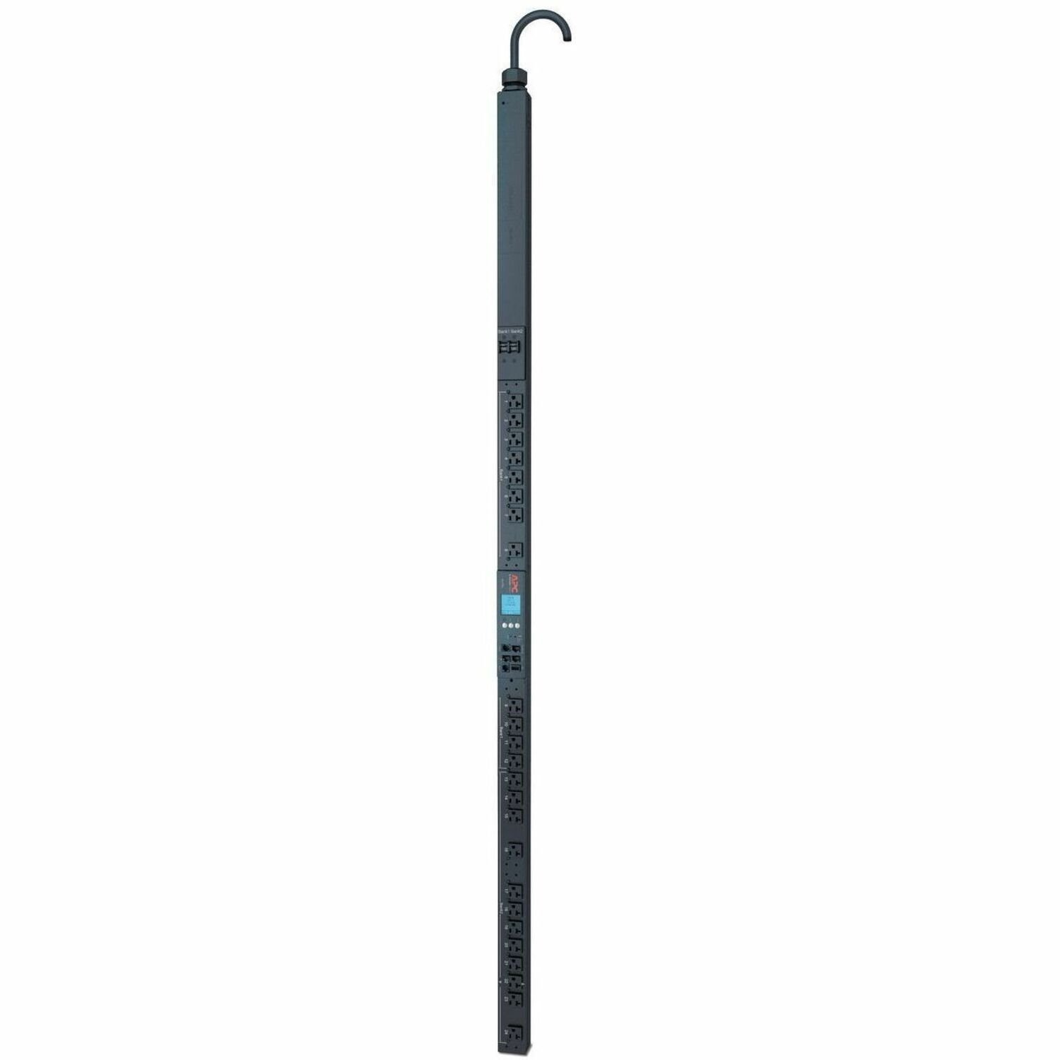 APC NetShelter Rack PDU, Metered-by-Outlet W/ Switching, 0U, 2.9kW 100V-120V 30A, (24) NEMA 5-20R outlets [TAA]