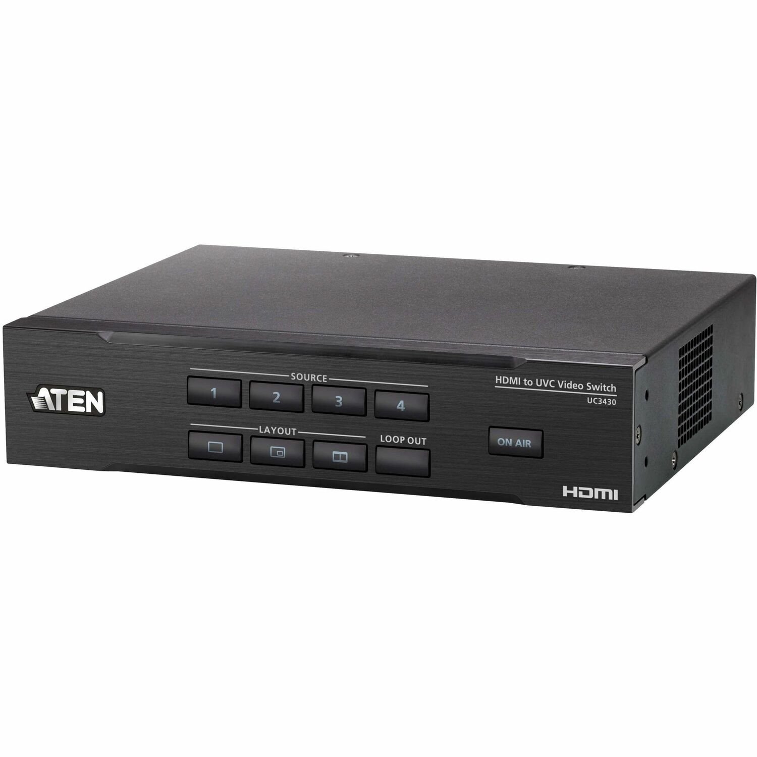 ATEN CAMLIVE&trade; PRO 4K 4-Input HDMI to USB Video Switcher