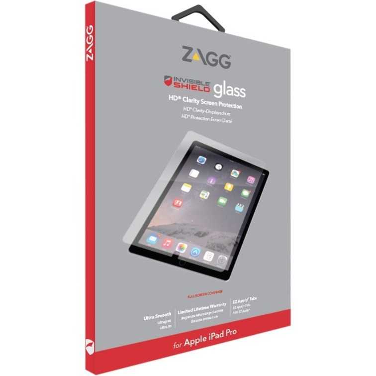 invisibleSHIELD Tempered Glass Screen Protector - Clear