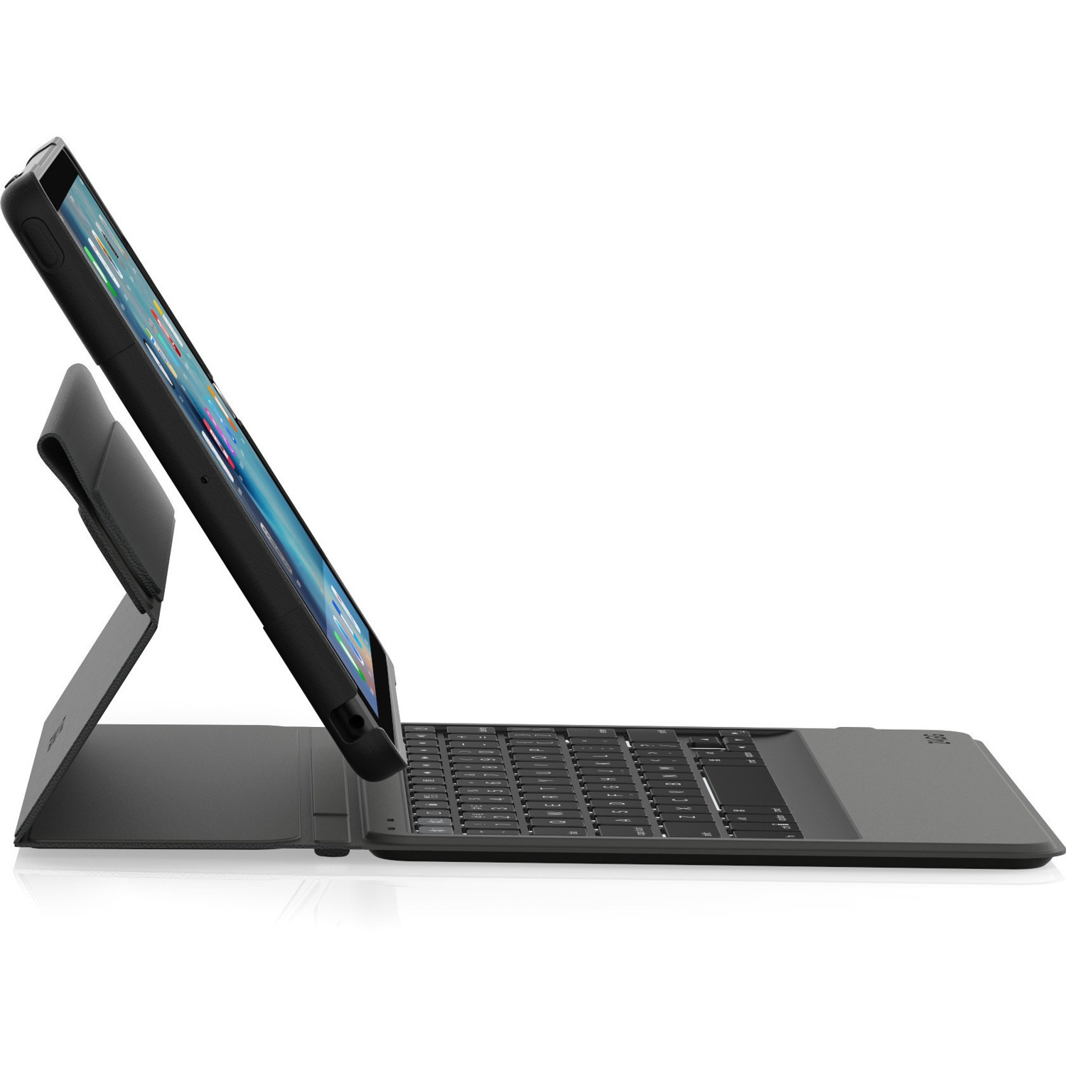 ZAGG Rugged Messenger Keyboard/Cover Case for 24.6 cm (9.7") Apple iPad (5th Generation) Tablet - Black