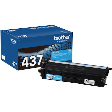 Brother TN437C Original Ultra High Yield Laser Toner Cartridge - Cyan - 1 Each
